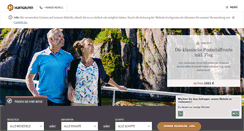 Desktop Screenshot of hurtigruten.de